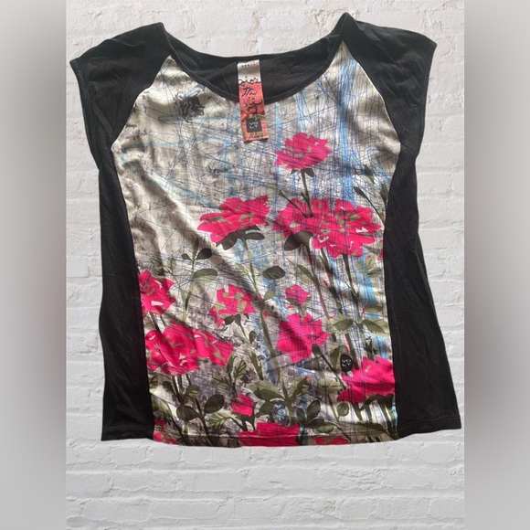 Volt Design Cap Sleeve Top Wearable Art Size 2 (M/L) - Picture 1 of 6